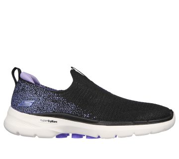 Skechers Skechers GOwalk 6 – Glimmering – Zwart / Lavendel (124502-BKLV)