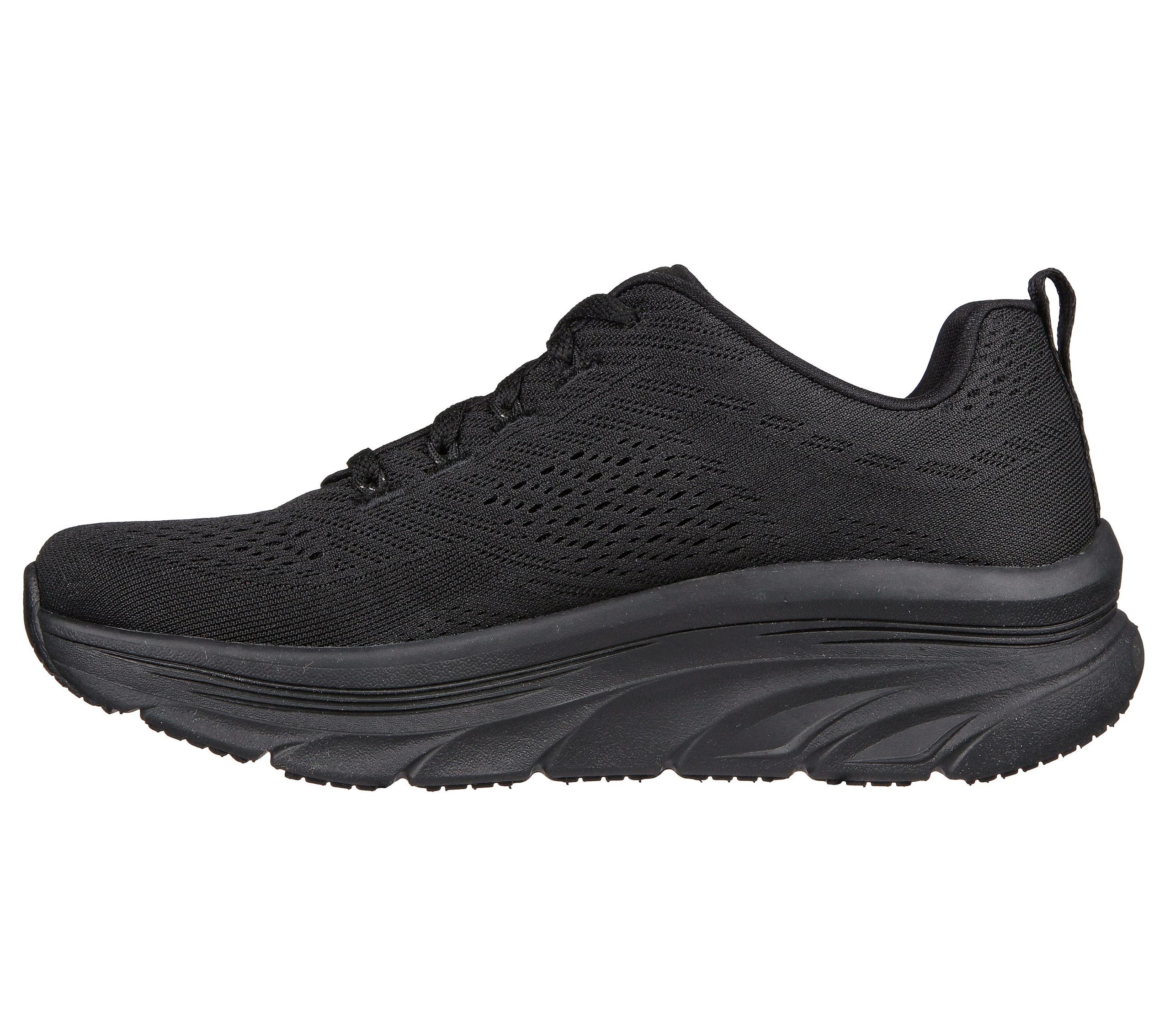 Skechers Relaxed Fit: D’Lux Walker – Fresh Finesse – Zwart (149368-BBK)