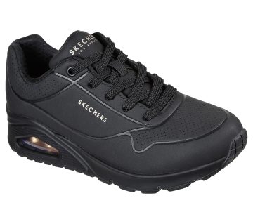 Skechers Uno – Stand on Air – Zwart (73690-BBK)