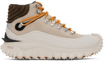 Moncler Beige Trailgrip GTX High Sneakers (H209A4M00200M2437)