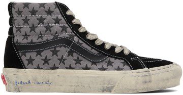 Vans Vault x Bianca Chandon Sk8-Hi Reissue LX Stressed Black / Gray (VN0A4BVH82Q1)