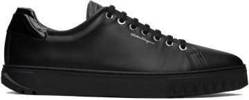 Salvatore Ferragamo Black Cube Sneaker (686293 02A888001)
