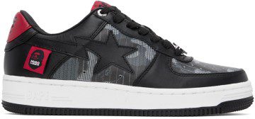 Hugo Black Mr. Bathing Ape Edition Bapesta Sneakers (50481634)