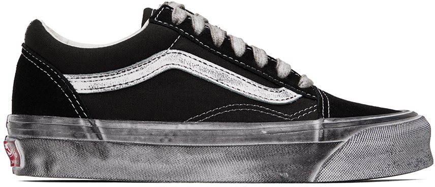 Vans Men's Vault Ua Og Old Skool Lx 'Checkerboard Black' Sneakers