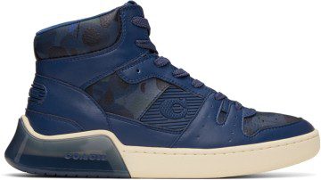 Coach 1941 Blue Citysole High Sneakers (CC813 USC)