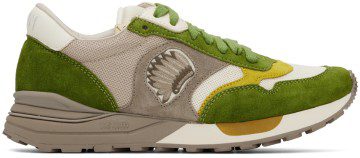 Visvim Green Roland Jogger Sneakers (122201001005)
