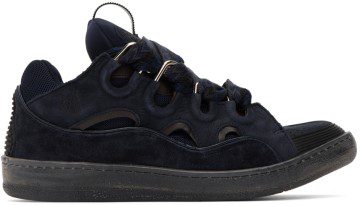 Lanvin Navy Curb Sneakers (FM-SKRK11-TRAG-A22)