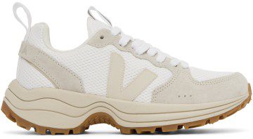 VEJA White & Gray Venturi Sneakers (VT0102257)