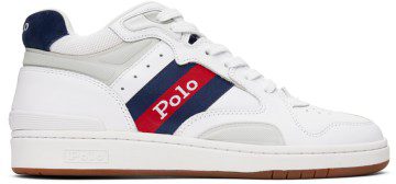 Polo Ralph Lauren White Polo CRT Sneakers (809832625001)