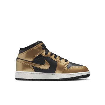 Air Jordan 1 Mid SE Metallic Gold Black (DR6967-071)