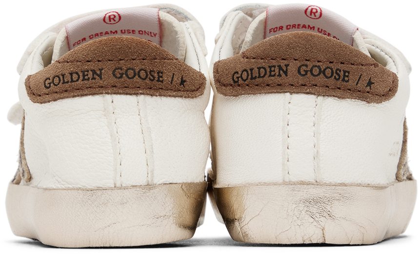 Golden Goose Baby White School Sneakers (GIF00166.F003283.11204)