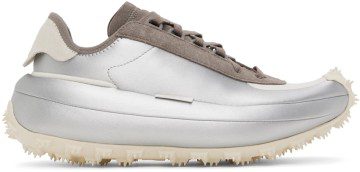 Y-3 Silver Makura Sneakers (HR2000)