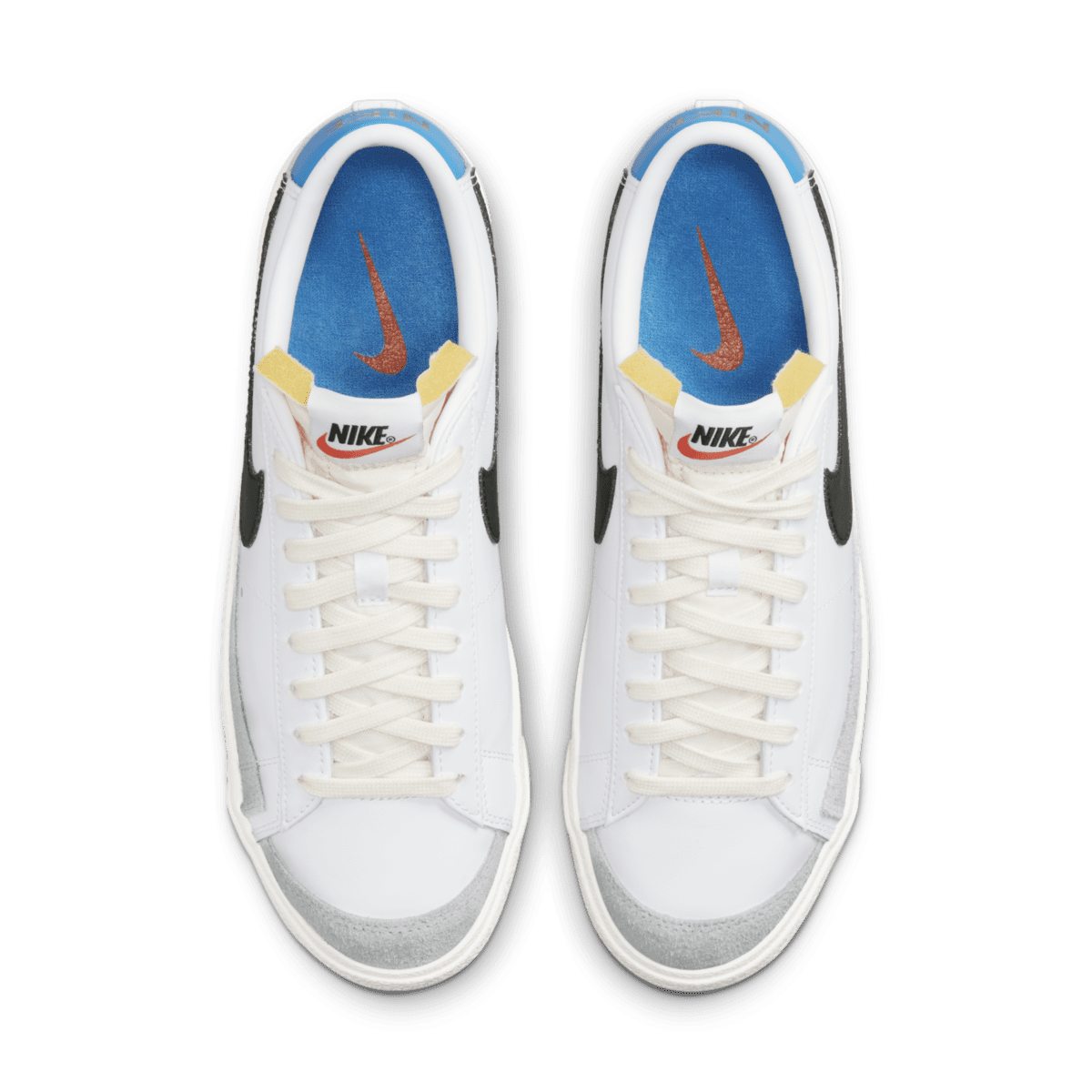 Nike Blazer Low ’77 Vintage White / Black / Light Photo Blue / Sail (DA6364-108)