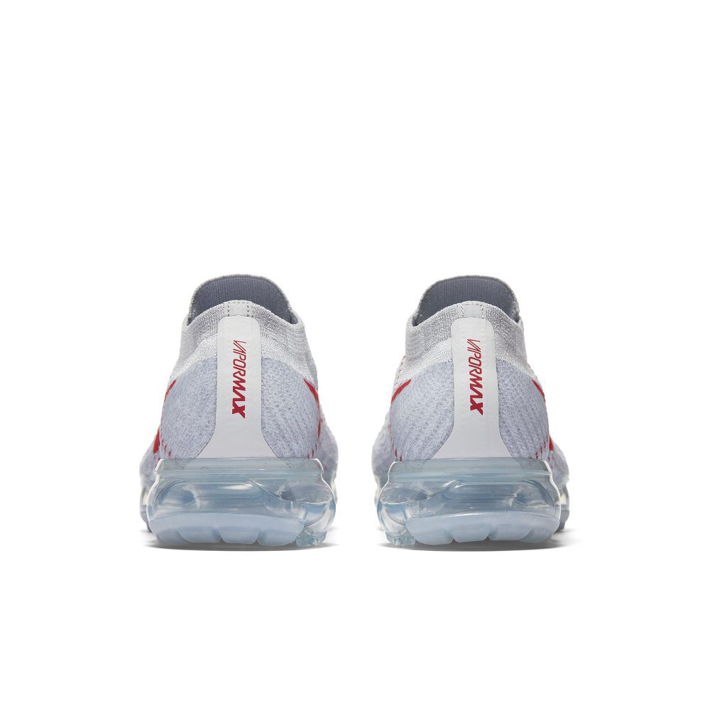 nike vapormax pure platinum university red