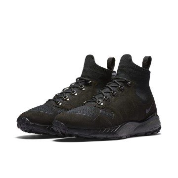 Nike Zoom Talaria Mid Flyknit ‘Black & Dark Grey’ (856957-001)