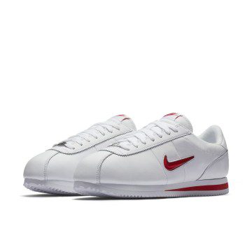 Nike Cortez Basic Jewel QS ‘White & University Red’ (938343-100)