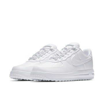 Nike Lunar Force 1 Low Duckboot Ibex ‘Triple White’ (AA1124-100)
