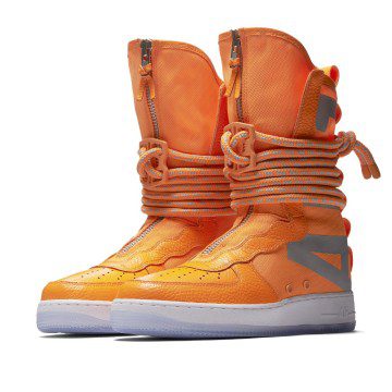 Nike SF Air Force 1 High ‘Total Orange & White’ (AA1128-800)
