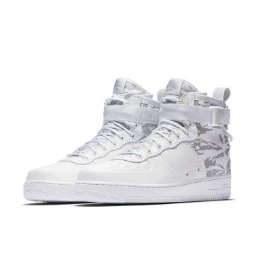 Nike SF Air Force 1 Mid Premium ‘Triple White’ (AA1129-100)