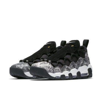 Nike Air More Money LX ‘Black/Summit White/Metallic Pewter/Black’ (AJ1312-003)