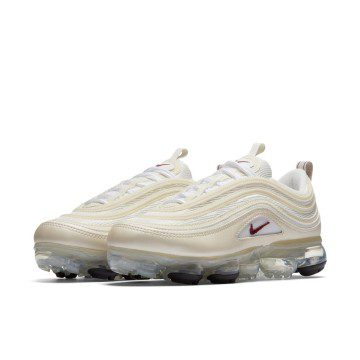 Nike Air VaporMax 97 ‘Metallic Cashmere & Team Red’