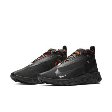 Nike React Mid WR ISPA ‘Black & Anthracite & Total Crimson’ (AT3143-001)