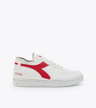 Diadora Mi Basket Row Cut 2030 White / Ferrari Red Italy (201.178543_C0823)