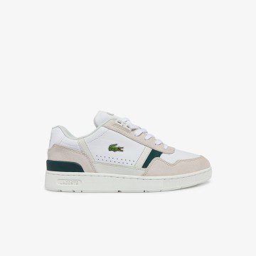 Lacoste T-clip Off White / Dark Green (40SMA0013_1Y5)