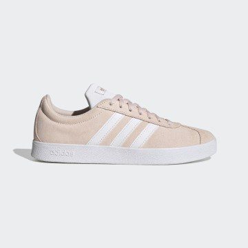 adidas VL Court 2.0 Suede Wonder Quartz / Cloud White / Gold Metallic (H06114)