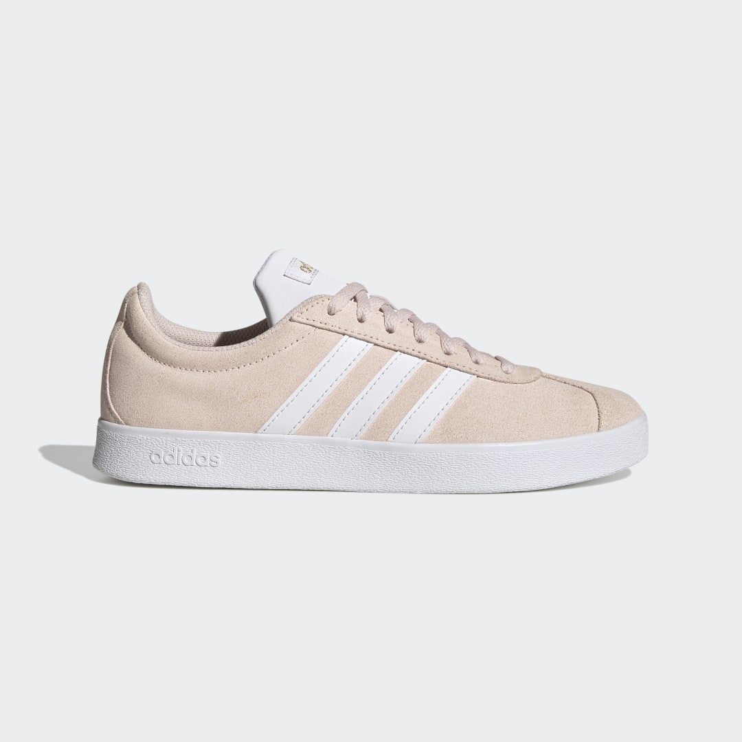 adidas VL Court 2.0 Suede Wonder Quartz / Cloud White / Gold Metallic (H06114)
