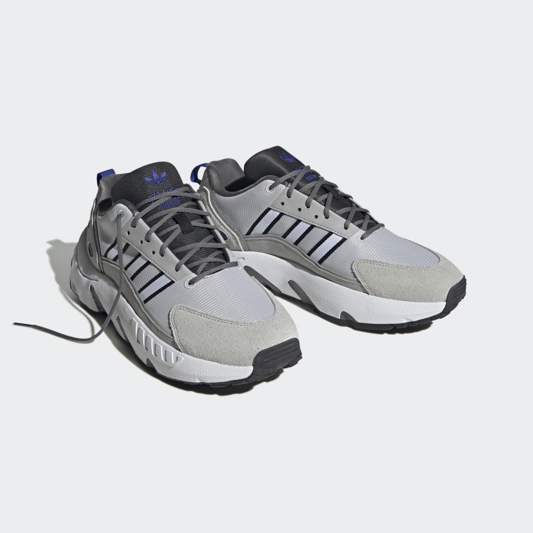 adidas ZX 22 BOOST Grey Two / Cloud White / Semi Lucid Blue (HP2771)