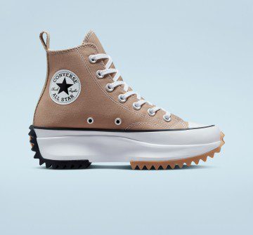 Converse Run Star Hike Platform Seizoenskleur Hemp/zwart/wit