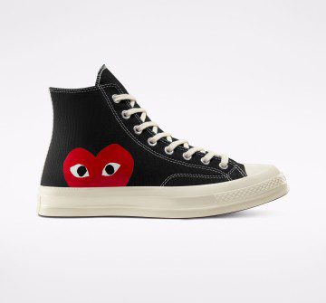 Converse x Comme des Garçons CDG Chuck Taylor High Black (150204C)