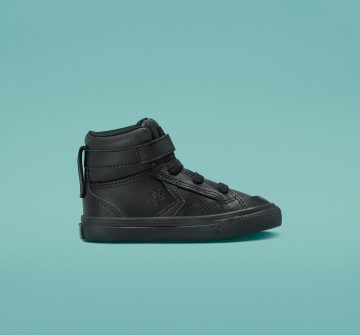 Converse Pro Blaze Strap Leather Zwart/zwart/zwart