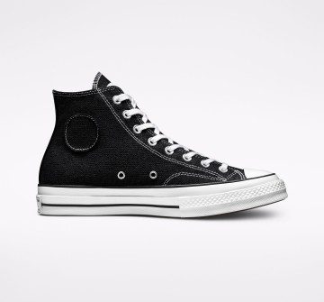 Converse x Stussy Chuck 70 High Black White (A01765C)