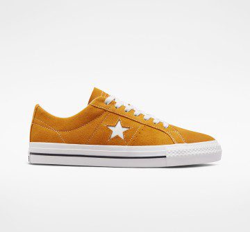 Converse One Star Pro Golden Sundial/wit/zwart