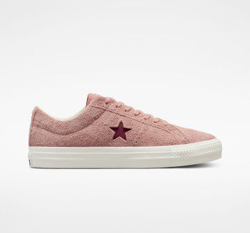 Converse One Star Pro Vintage Suede Canyon Dusk/cherry Vision