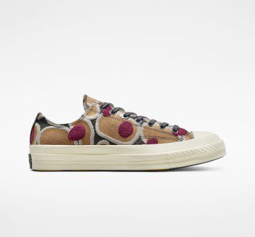 Converse Chuck 70 Low ‘Pattern Pop’ Burnt Honey / Cyber Gray (A04335C)