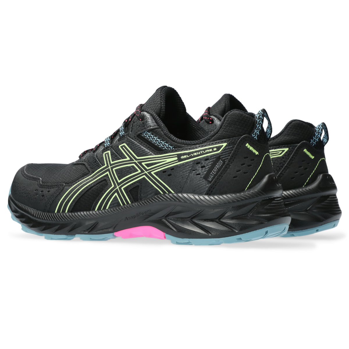Asics Gel-venture 9 Wp Black/Lime Green (1012B519.002)