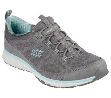 Skechers Gratis Sport – Fascinating – Grijs / Licht Blauw (104286-GYLB)