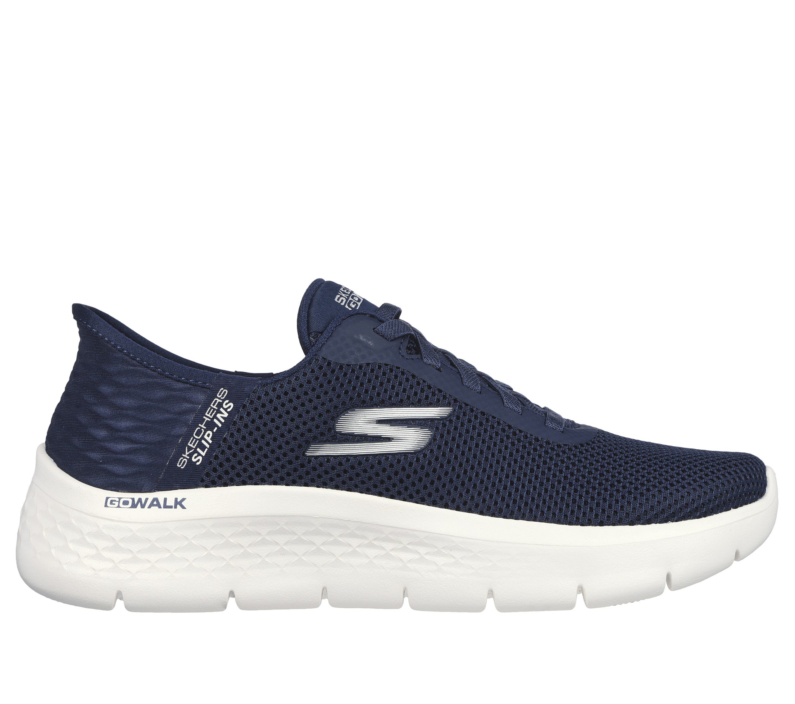Skechers Skechers Slip-ins: GO WALK Flex – Grand Entrance – Marine / Wit (124975-NVW)