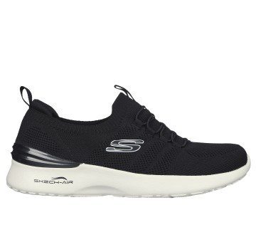 Skechers Skech-Air Dynamight – Perfect Steps – Zwart / Wit (149754-BKW)