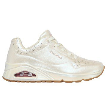 Skechers Uno – Pearl Queen – Wit (155174-WHT)