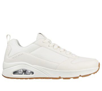 Skechers Uno – Hideaway – Wit (232152-WHT)