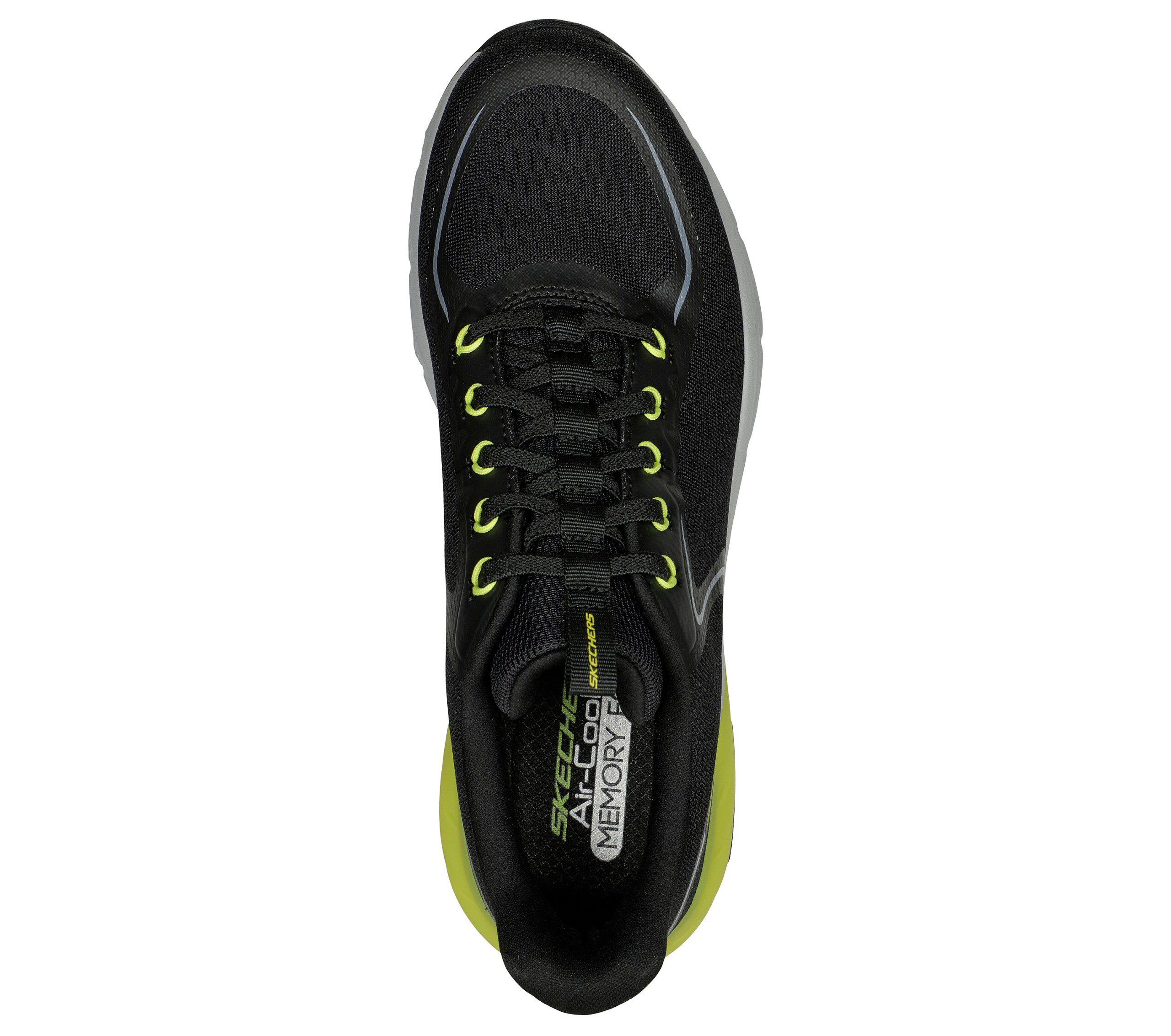Skechers Max Protect Sport – Bream – Zwart / Limoen (232664-BKLM)