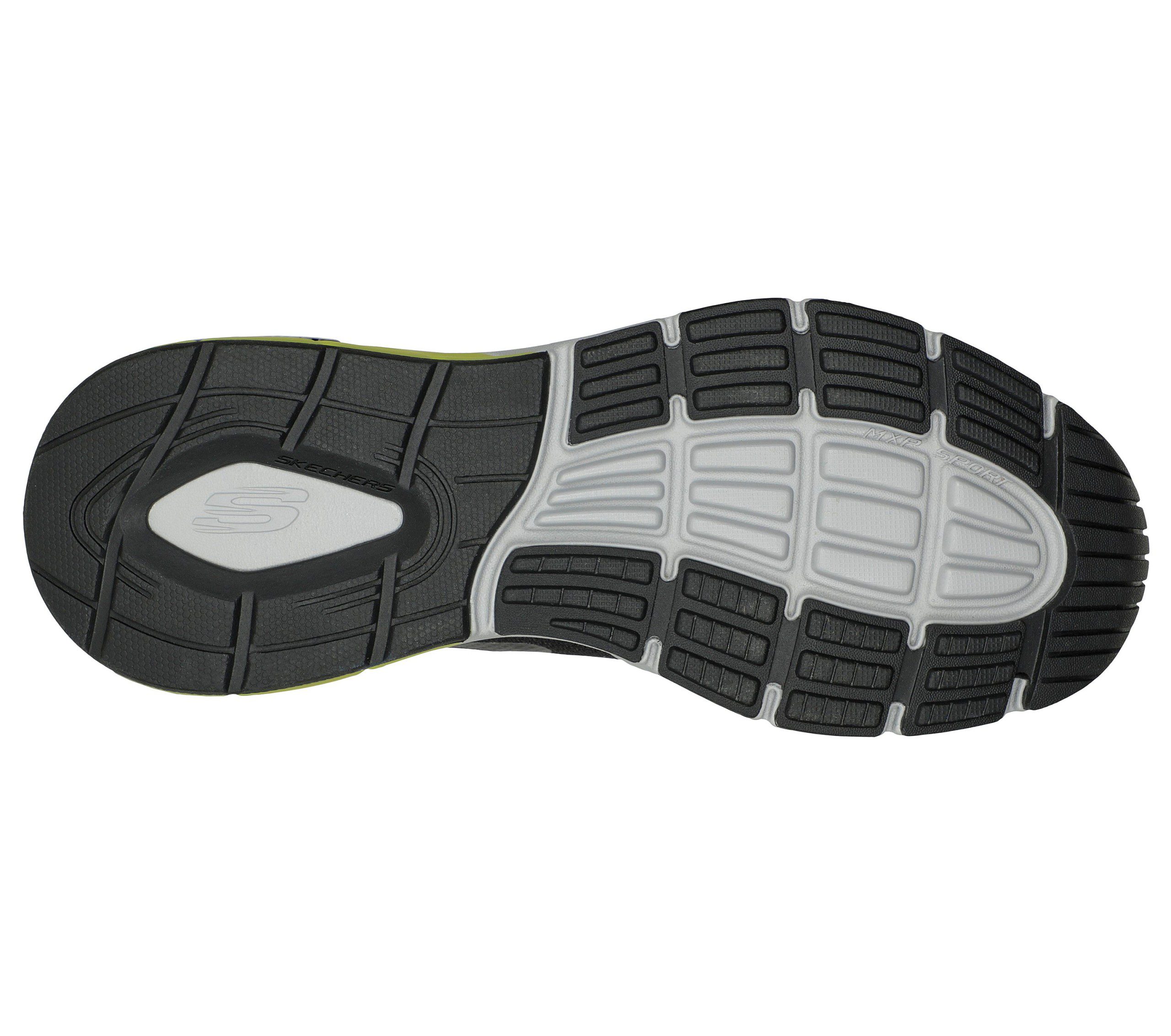 Skechers Max Protect Sport – Bream – Zwart / Limoen (232664-BKLM)