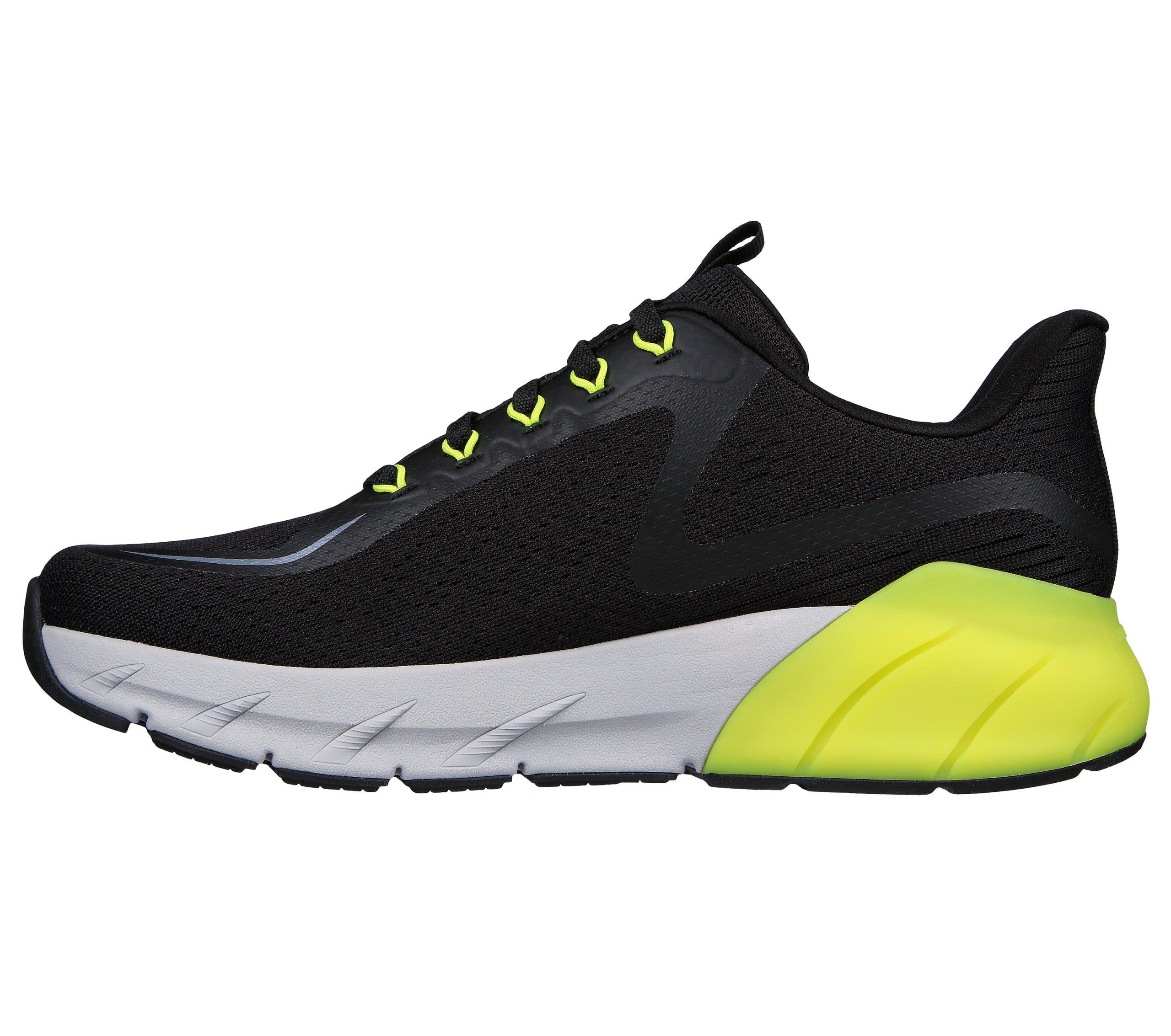 Skechers Max Protect Sport – Bream – Zwart / Limoen (232664-BKLM)