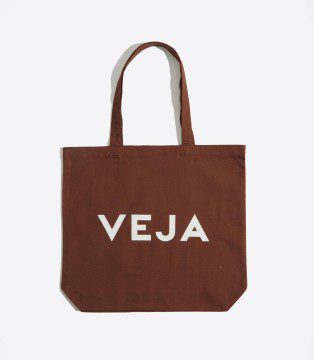 Veja TOTE BAG COTTON CHOCOLATE (AA0100020D)