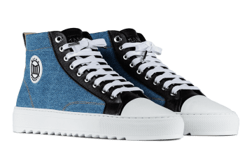 Mason Garments Astro Hi – Denim – Blue (FW23-24B)