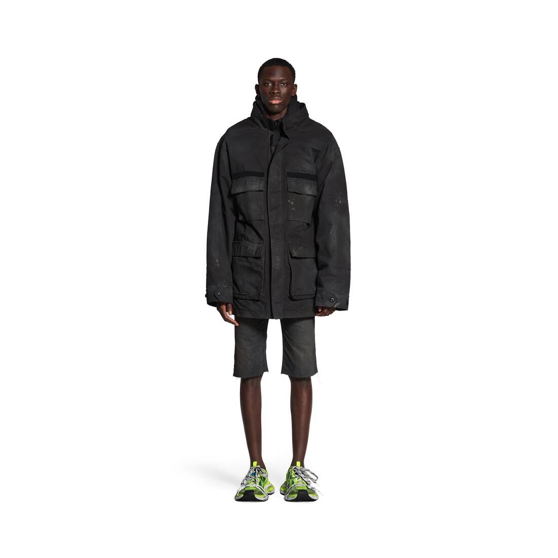 Balenciaga 3xl Sneaker Fluo Yellow (734734W3XL67019)